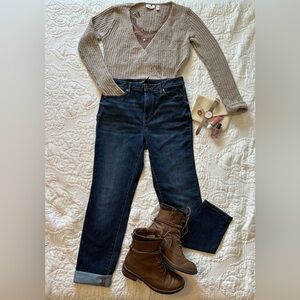 NWT Vera Wang Simply Vera Denim Jeans - Skinny - High Waist - Stretch Sz 8 -